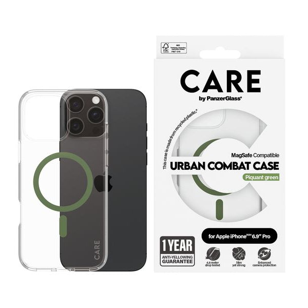 CARE Back Cover Flagship iPhone 16 Pro Max Grün