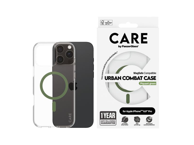 CARE Back Cover Flagship iPhone 16 Pro Max Grün