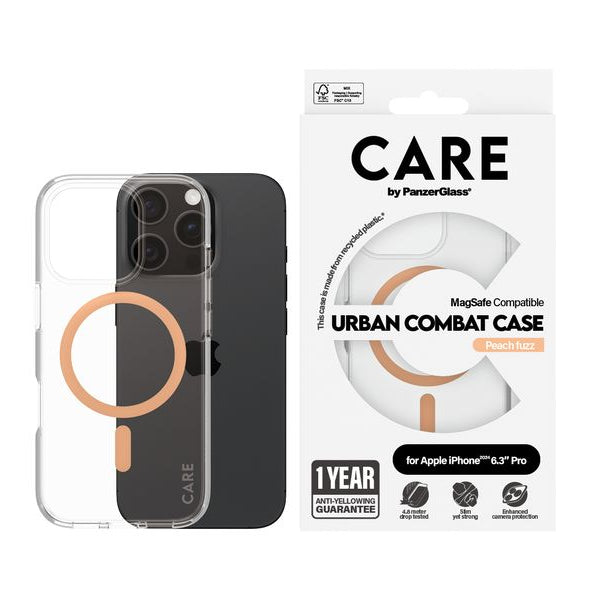 CARE Back Cover Flagship iPhone 16 Pro Peachy