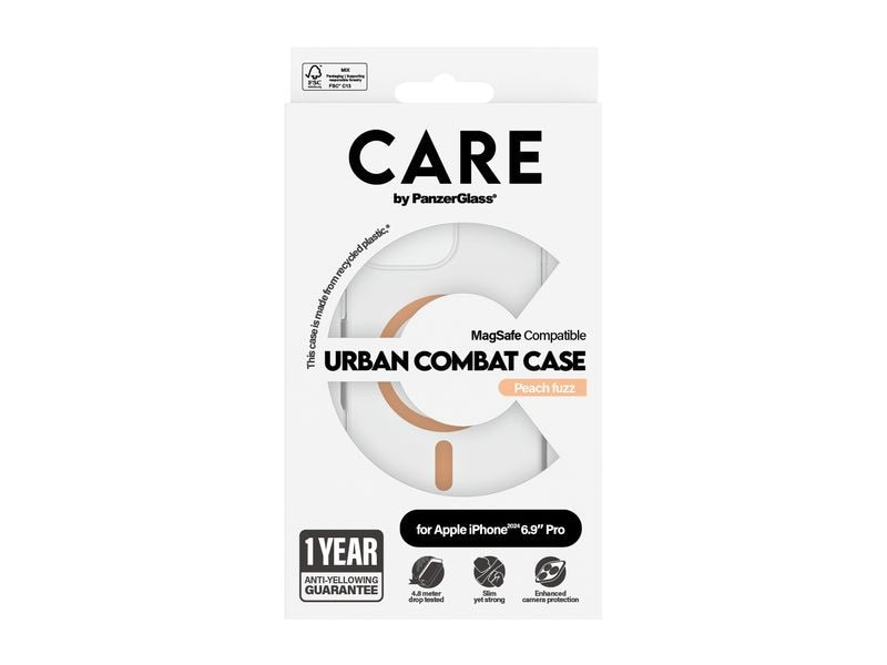 CARE Back Cover Flagship iPhone 16 Pro Max Peachy