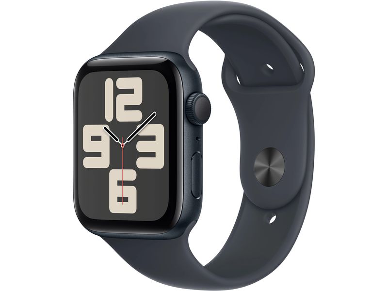 Apple Watch SE 2024 44 mm GPS Alu Sport Mitternacht M/L