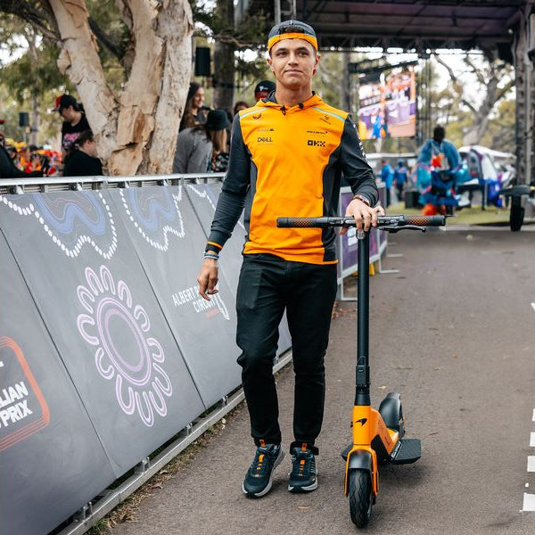 Pure Electric E-Scooter x Mac Laren Papaya