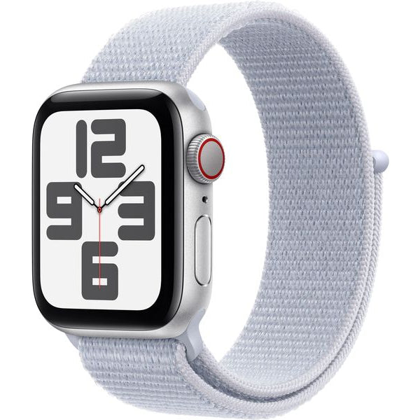Apple Watch SE 2024 40 mm LTE Silver Blue Cloud Sport Loop