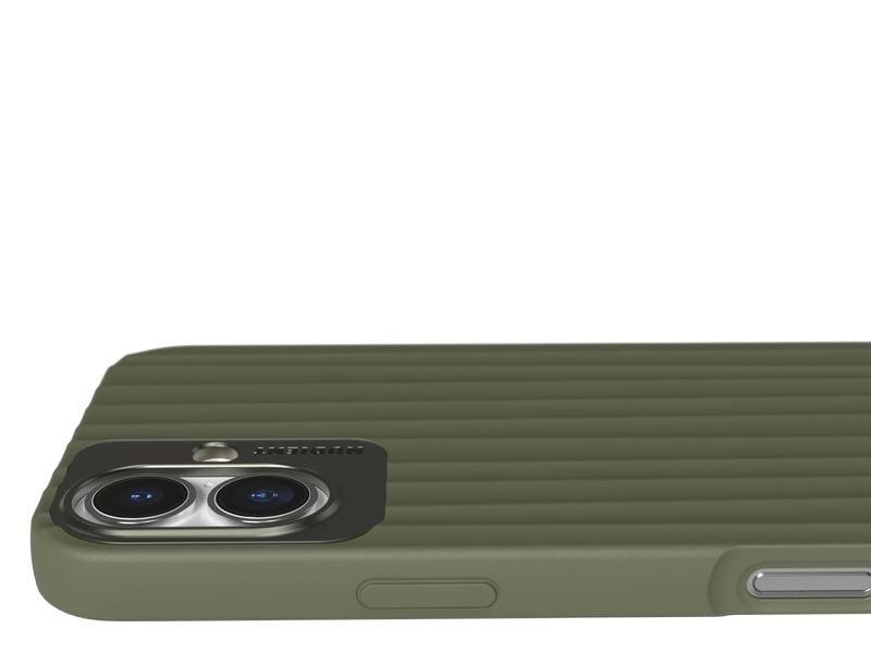 Nudient Back Cover Bold MagSafe iPhone 16 Plus Olive Green