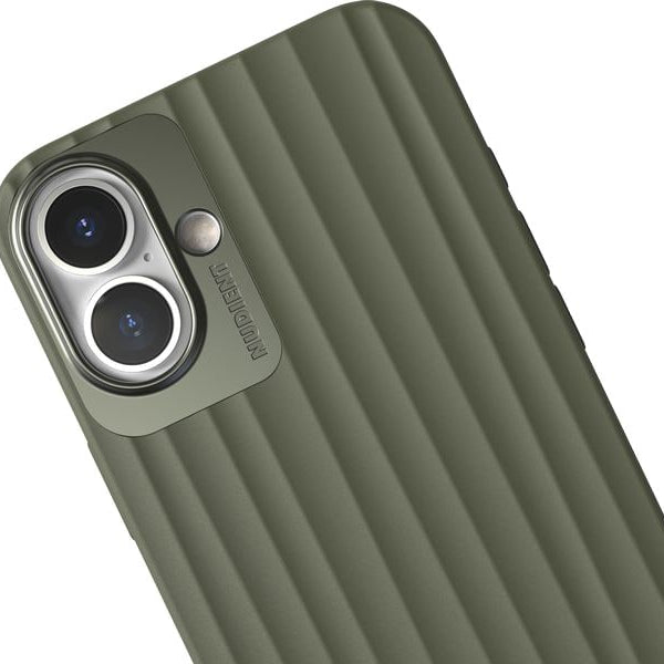 Nudient Back Cover Bold MagSafe iPhone 16 Plus Olive Green