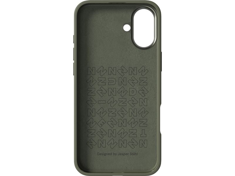 Nudient Back Cover Bold MagSafe iPhone 16 Plus Olive Green