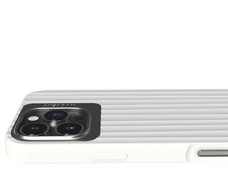 Nudient Back Cover Bold MagSafe iPhone 16 Pro Max Chalk White