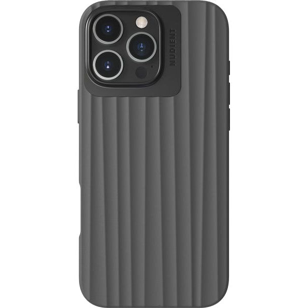 Nudient Back Cover Bold MagSafe iPhone 16 Pro Max Storm Black