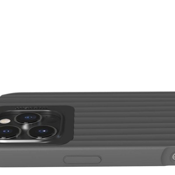 Nudient Back Cover Bold MagSafe iPhone 16 Pro Max Storm Black