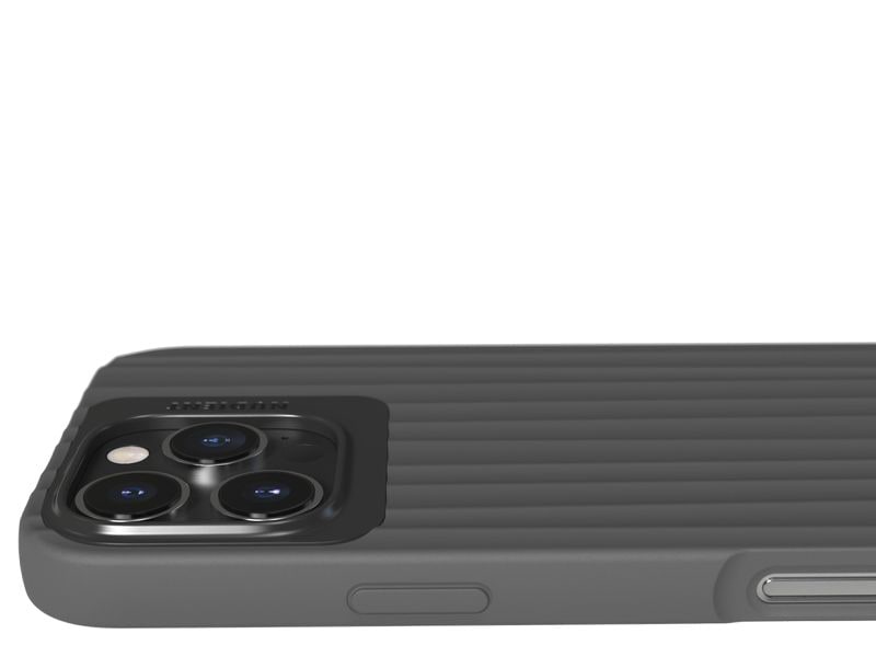 Nudient Back Cover Bold MagSafe iPhone 16 Pro Max Storm Black