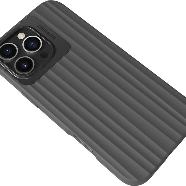 Nudient Back Cover Bold MagSafe iPhone 16 Pro Max Storm Black