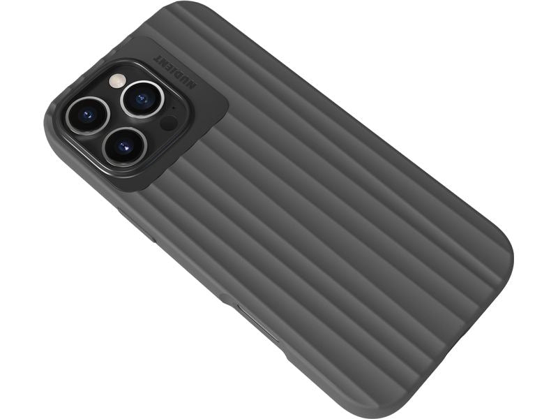 Nudient Back Cover Bold MagSafe iPhone 16 Pro Max Storm Black