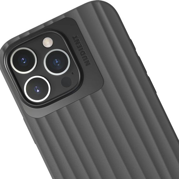 Nudient Back Cover Bold MagSafe iPhone 16 Pro Max Storm Black