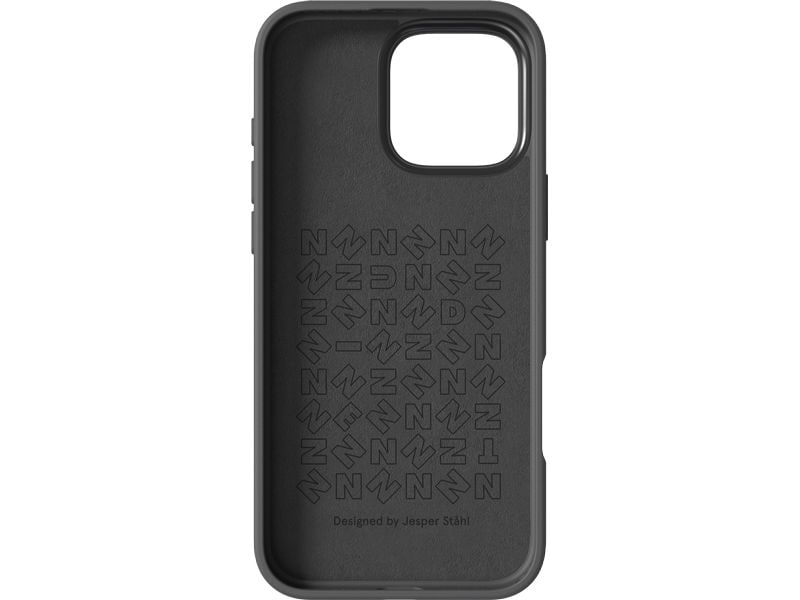 Nudient Back Cover Bold MagSafe iPhone 16 Pro Max Storm Black