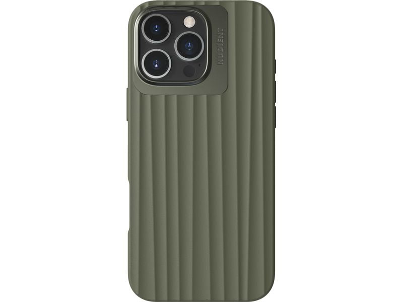 Nudient Back Cover Bold MagSafe iPhone 16 Pro Max Olive Green