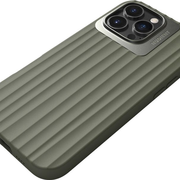 Nudient Back Cover Bold MagSafe iPhone 16 Pro Max Olive Green