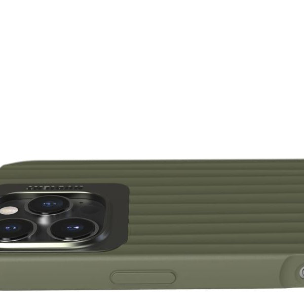 Nudient Back Cover Bold MagSafe iPhone 16 Pro Max Olive Green