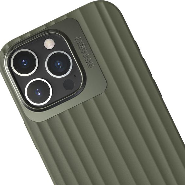 Nudient Back Cover Bold MagSafe iPhone 16 Pro Max Olive Green