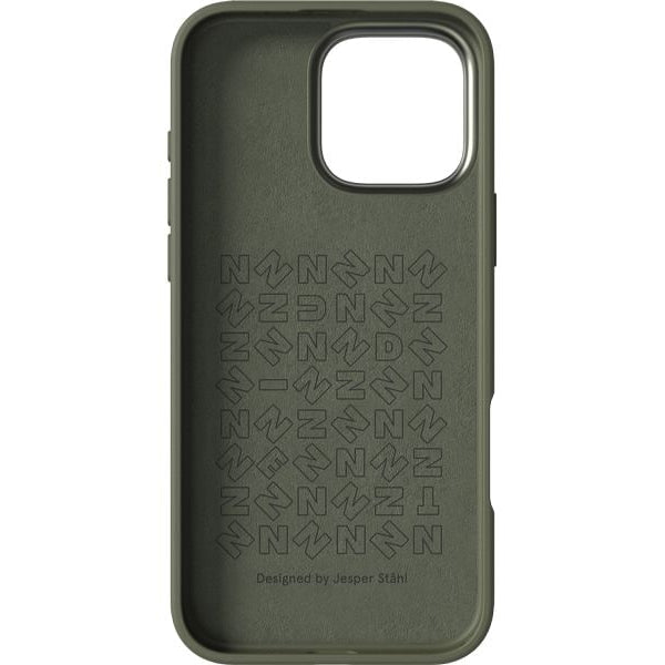 Nudient Back Cover Bold MagSafe iPhone 16 Pro Max Olive Green
