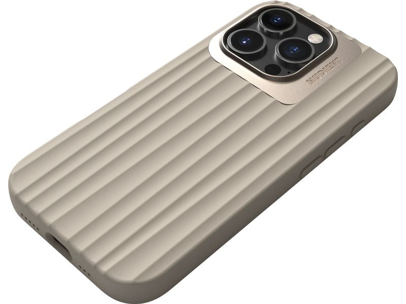 Nudient Back Cover Bold MagSafe iPhone 16 Pro Linen Beige