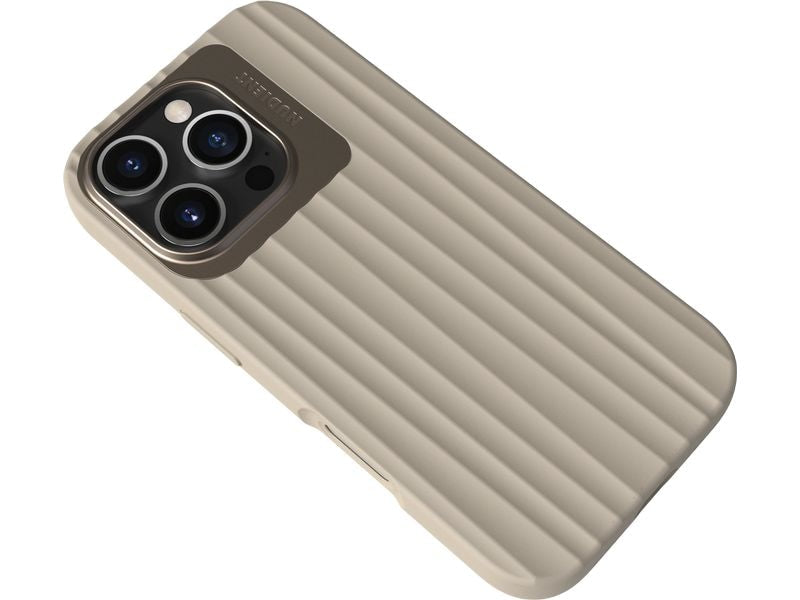 Nudient Back Cover Bold MagSafe iPhone 16 Pro Linen Beige