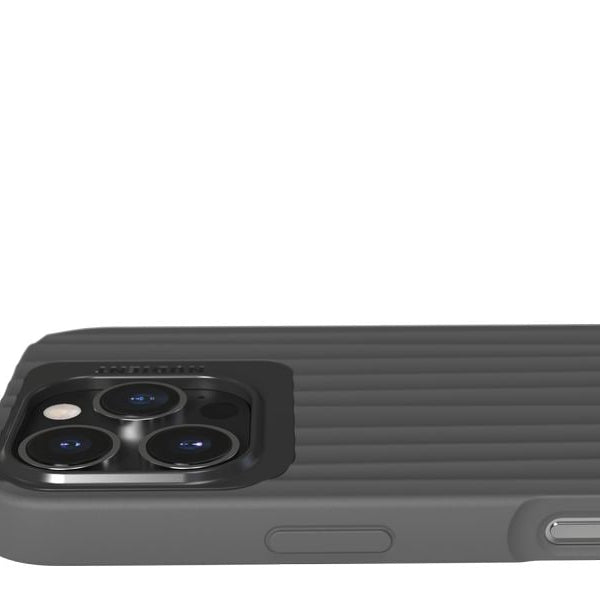 Nudient Back Cover Bold MagSafe iPhone 16 Pro Storm Black