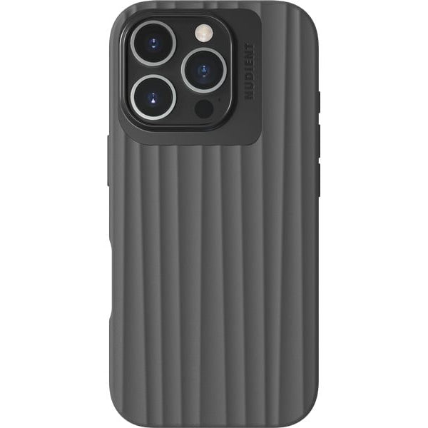 Nudient Back Cover Bold MagSafe iPhone 16 Pro Storm Black