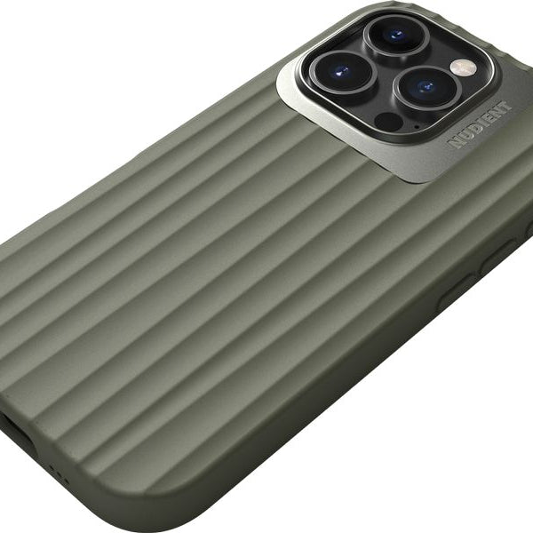 Nudient Back Cover Bold MagSafe iPhone 16 Pro Olive Green