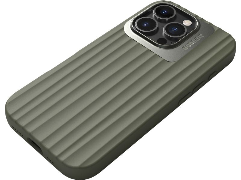 Nudient Back Cover Bold MagSafe iPhone 16 Pro Olive Green