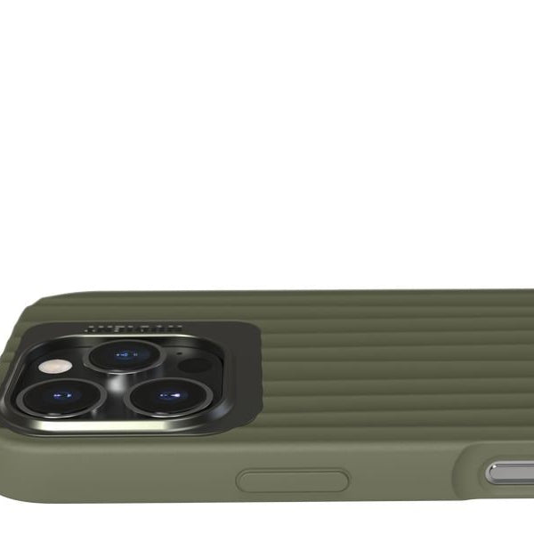 Nudient Back Cover Bold MagSafe iPhone 16 Pro Olive Green