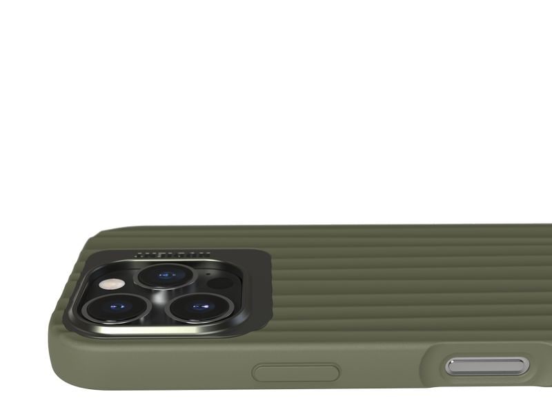 Nudient Back Cover Bold MagSafe iPhone 16 Pro Olive Green