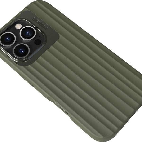Nudient Back Cover Bold MagSafe iPhone 16 Pro Olive Green