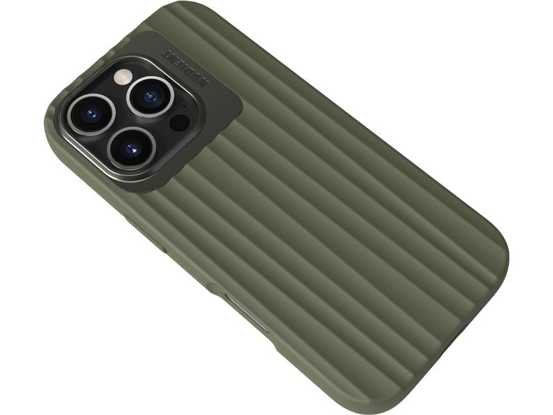 Nudient Back Cover Bold MagSafe iPhone 16 Pro Olive Green