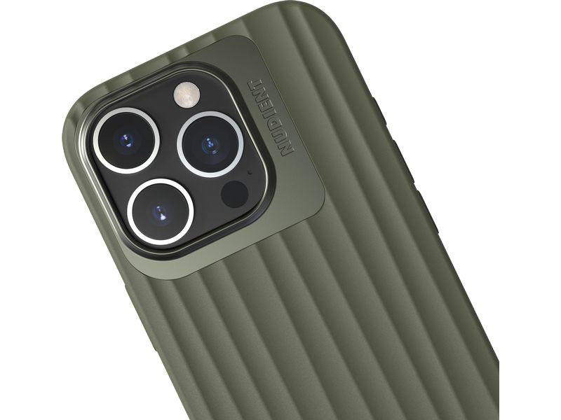 Nudient Back Cover Bold MagSafe iPhone 16 Pro Olive Green