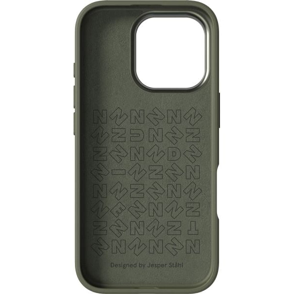 Nudient Back Cover Bold MagSafe iPhone 16 Pro Olive Green