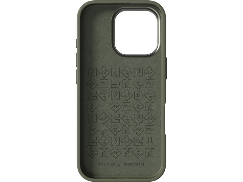 Nudient Back Cover Bold MagSafe iPhone 16 Pro Olive Green
