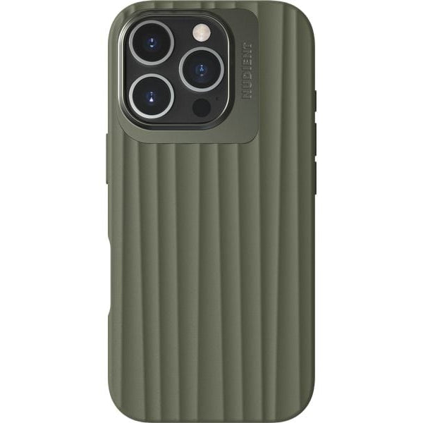 Nudient Back Cover Bold MagSafe iPhone 16 Pro Olive Green