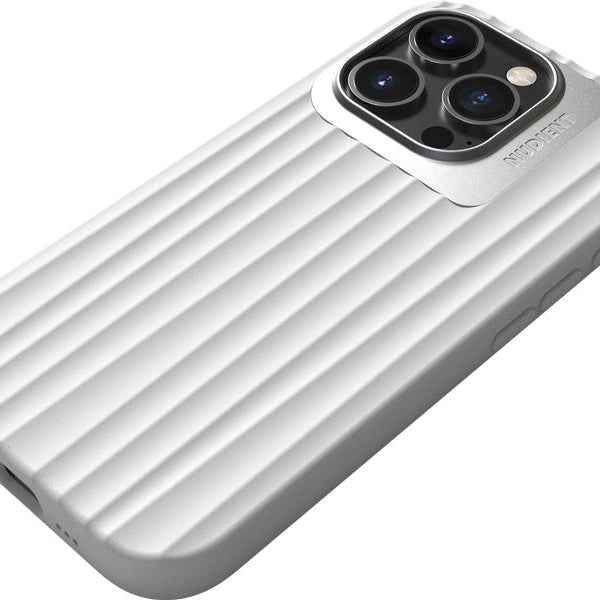 Nudient Back Cover Bold MagSafe iPhone 16 Pro Chalk White