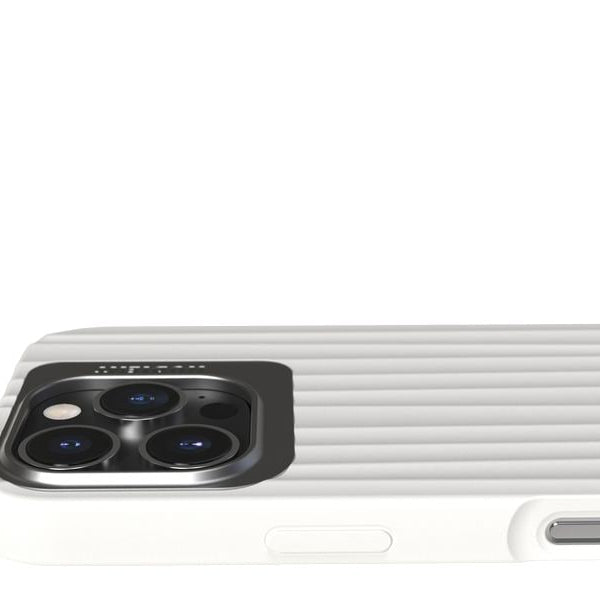 Nudient Back Cover Bold MagSafe iPhone 16 Pro Chalk White