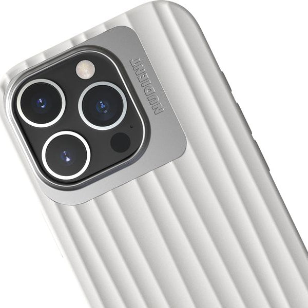 Nudient Back Cover Bold MagSafe iPhone 16 Pro Chalk White