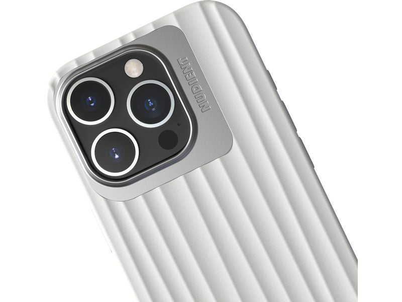 Nudient Back Cover Bold MagSafe iPhone 16 Pro Chalk White