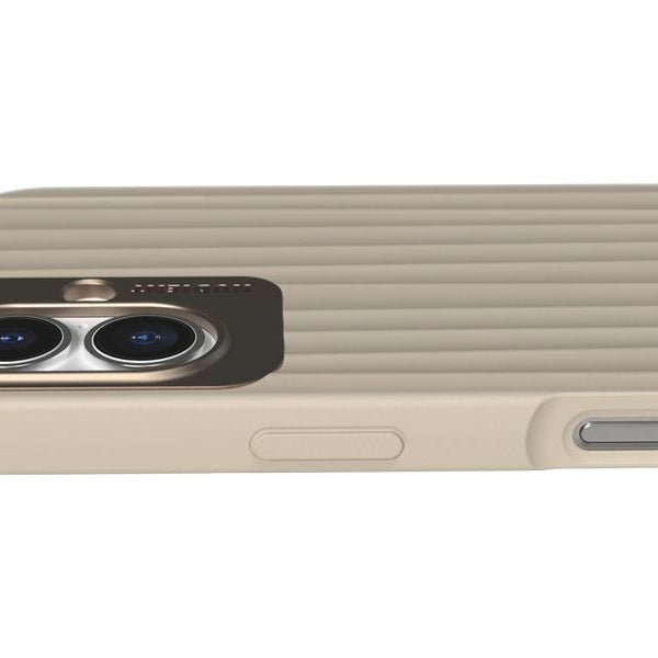 Nudient Back Cover Bold MagSafe iPhone 16 Linen Beige