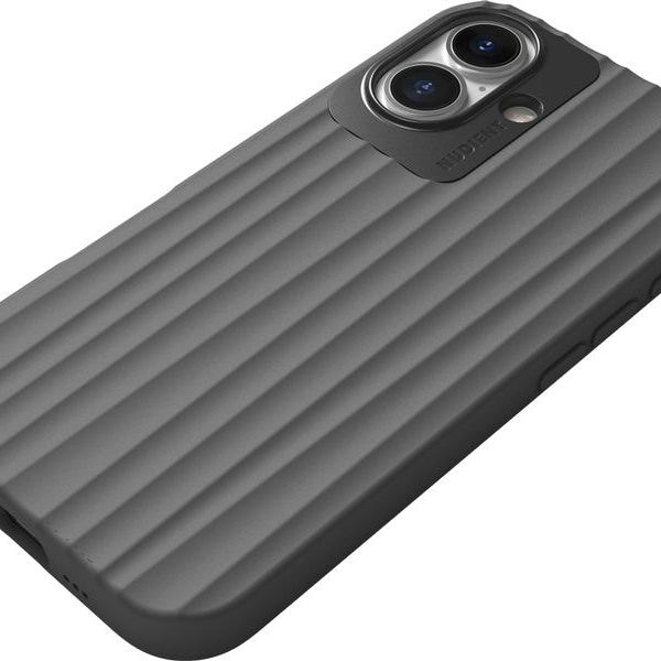 Nudient Back Cover Bold MagSafe iPhone 16 Storm Black