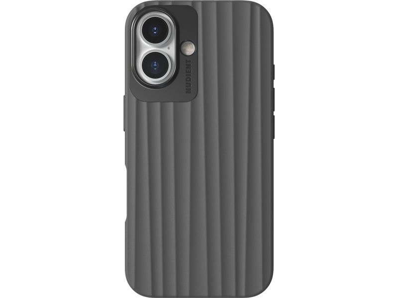 Nudient Back Cover Bold MagSafe iPhone 16 Storm Black