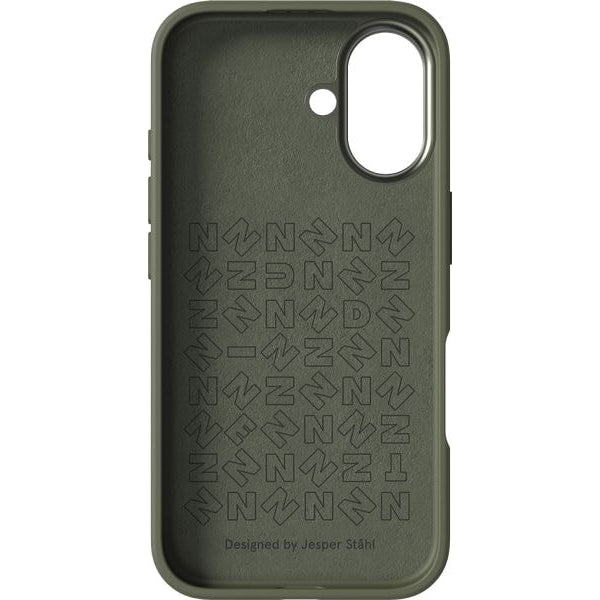 Nudient Back Cover Bold MagSafe iPhone 16 Olive Green