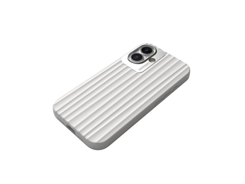 Nudient Back Cover Bold MagSafe iPhone 16 Chalk White