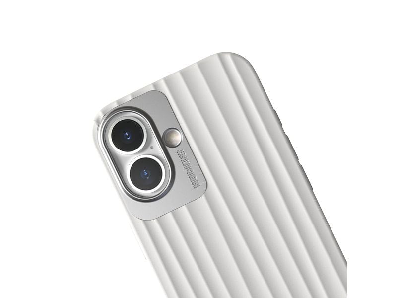 Nudient Back Cover Bold MagSafe iPhone 16 Chalk White