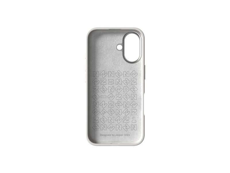 Nudient Back Cover Bold MagSafe iPhone 16 Chalk White