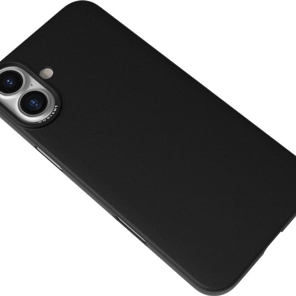 Nudient Back Cover Thin Case Magsafe iPhone 16 Plus Ink Black