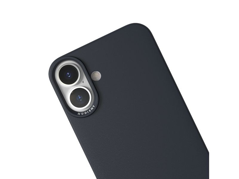 Nudient Back Cover Thin Case Magsafe iPhone 16 Plus Midwinter Blue